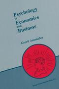 Antonides |  Psychology in Economics and Business | Buch |  Sack Fachmedien