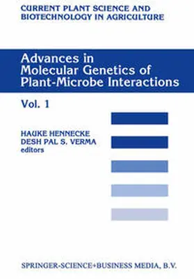 Hennecke / Verma | Advances in Molecular Genetics of Plant-Microbe Interactions, Vol.1 | E-Book | sack.de
