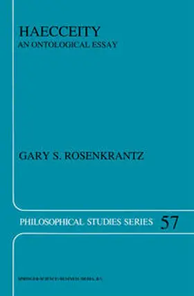 Rosenkrantz | Haecceity | E-Book | www.sack.de