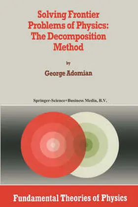 Adomian | Solving Frontier Problems of Physics: The Decomposition Method | E-Book | www.sack.de
