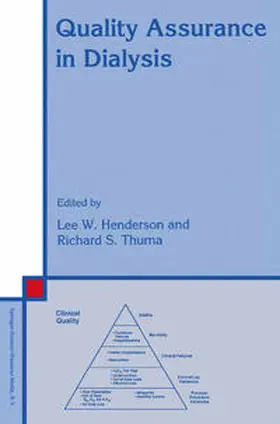 Henderson / Thuma |  Quality Assurance in Dialysis | eBook | Sack Fachmedien