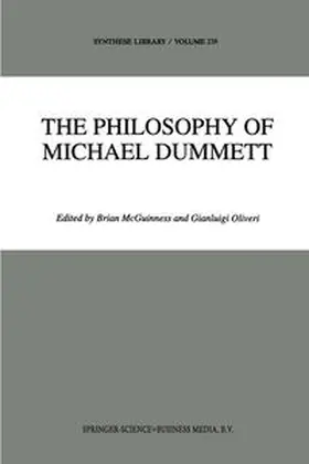 McGuinness / Oliveri | The Philosophy of Michael Dummett | E-Book | sack.de