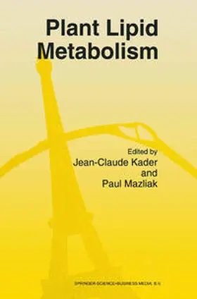 Kader / Mazliak | Plant Lipid Metabolism | E-Book | sack.de