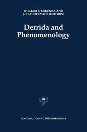 Mckenna / Evans |  Derrida and Phenomenology | eBook | Sack Fachmedien
