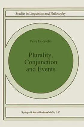 Lasersohn | Plurality, Conjunction and Events | E-Book | sack.de