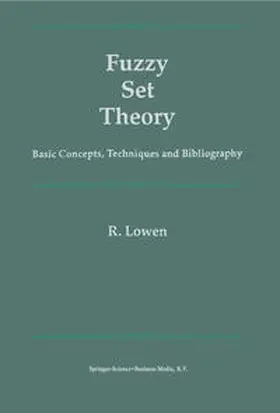 Lowen | Fuzzy Set Theory | E-Book | sack.de