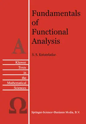 Kutateladze |  Fundamentals of Functional Analysis | eBook | Sack Fachmedien