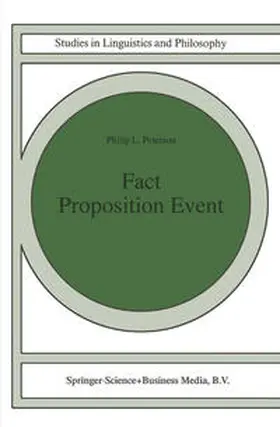 Peterson |  Fact Proposition Event | eBook | Sack Fachmedien