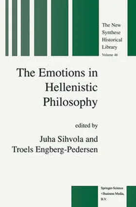 Sihvola / Engberg-Pedersen | The Emotions in Hellenistic Philosophy | E-Book | sack.de