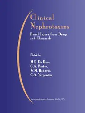 de Broe / Porter / Bennett |  Clinical Nephrotoxins | eBook | Sack Fachmedien
