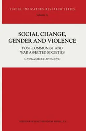 Nikolic-Ristanovic | Social Change, Gender and Violence | E-Book | www.sack.de