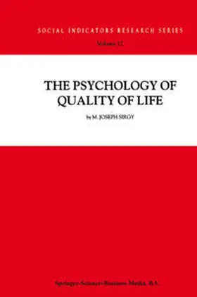 Sirgy |  The Psychology of Quality of Life | eBook | Sack Fachmedien