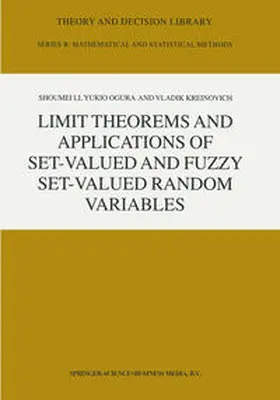 Ogura / Kreinovich | Limit Theorems and Applications of Set-Valued and Fuzzy Set-Valued Random Variables | E-Book | sack.de