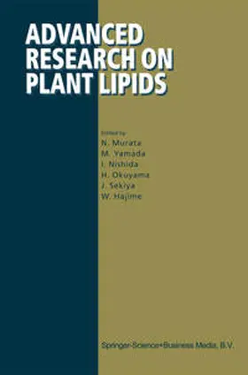 Murata / Yamada / Nishida | Advanced Research on Plant Lipids | E-Book | sack.de