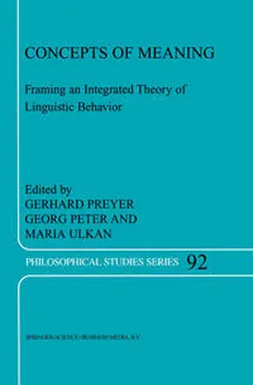 Preyer / Peter / Ulkan | Concepts of Meaning | E-Book | www.sack.de