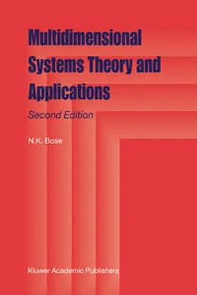Bose | Multidimensional Systems Theory and Applications | E-Book | www.sack.de