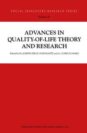 Sirgy / Rahtz / Samli |  Advances in Quality-of-Life Theory and Research | eBook | Sack Fachmedien