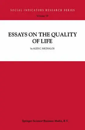 Michalos | Essays on the Quality of Life | E-Book | www.sack.de