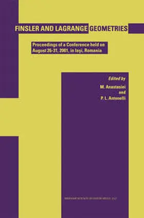 Anastasiei / Antonelli | Finsler and Lagrange Geometries | E-Book | sack.de