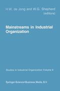 Shepherd / de Jong |  Mainstreams in Industrial Organization | Buch |  Sack Fachmedien