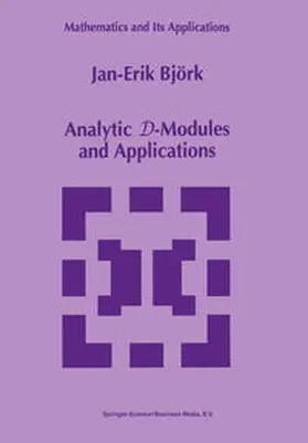Björk |  Analytic D-Modules and Applications | eBook | Sack Fachmedien