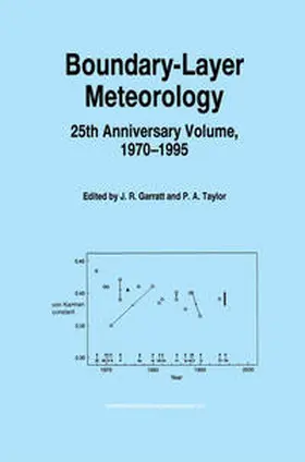 Garratt / Taylor |  Boundary-Layer Meteorology 25th Anniversary Volume, 1970-1995 | eBook | Sack Fachmedien