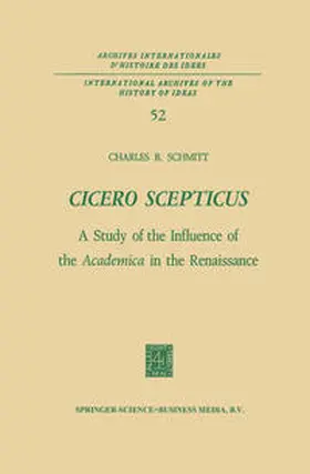 Schmitt | Cicero Scepticus | E-Book | www.sack.de