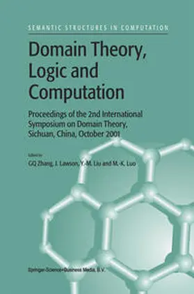 Lawson / Luo |  Domain Theory, Logic and Computation | eBook | Sack Fachmedien