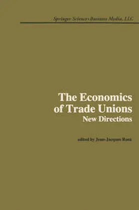 Rosa | The Economics of Trade Unions: New Directions | E-Book | www.sack.de