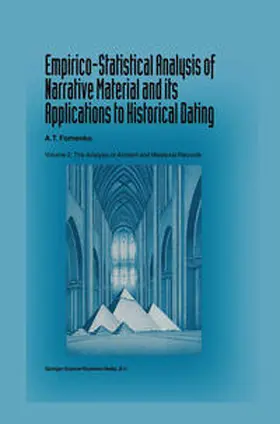 Fomenko |  Empirico-Statistical Analysis of Narrative Material and its Applications to Historical Dating | eBook | Sack Fachmedien