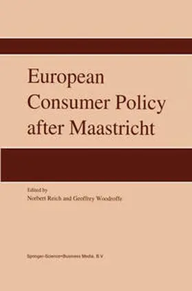 Reich / Woodroffe | European Consumer Policy after Maastricht | E-Book | www.sack.de