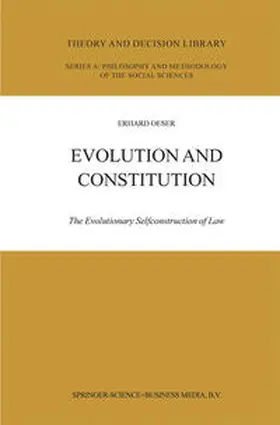 Oeser | Evolution and Constitution | E-Book | sack.de