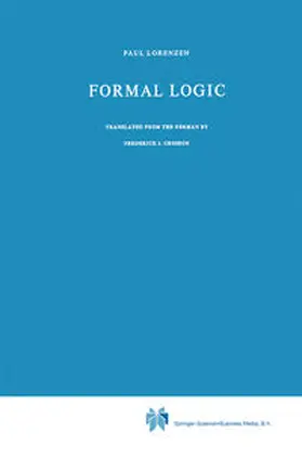 Lorenzen | Formal Logic | E-Book | www.sack.de