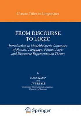 Kamp / Reyle |  From Discourse to Logic | eBook | Sack Fachmedien
