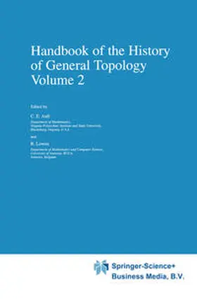 Aull / Lowen | Handbook of the History of General Topology | E-Book | sack.de
