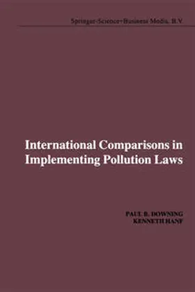 Downing / Hanf | International Comparisons in Implementing Pollution Laws | E-Book | www.sack.de