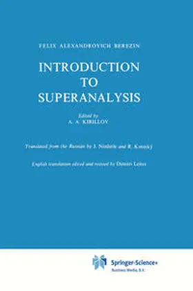 Berezin / Kirillov | Introduction to Superanalysis | E-Book | sack.de