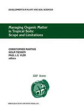 Martius / Tiessen / Vlek |  Managing Organic Matter in Tropical Soils: Scope and Limitations | eBook | Sack Fachmedien