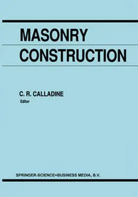 Calladine |  Masonry Construction | eBook | Sack Fachmedien