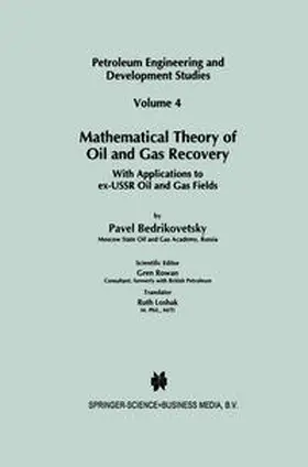 Bedrikovetsky | Mathematical Theory of Oil and Gas Recovery | E-Book | sack.de