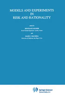 Munier / Machina | Models and Experiments in Risk and Rationality | E-Book | sack.de