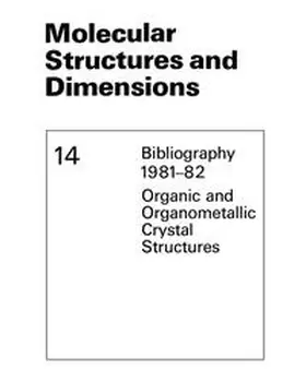 Kennard / Watson / Allen |  Molecular Structures and Dimensions | eBook | Sack Fachmedien