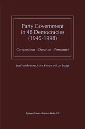 Woldendorp / Keman / Budge | Party Government in 48 Democracies (1945–1998) | E-Book | www.sack.de