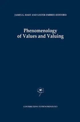 Hart / Embree |  Phenomenology of Values and Valuing | eBook | Sack Fachmedien