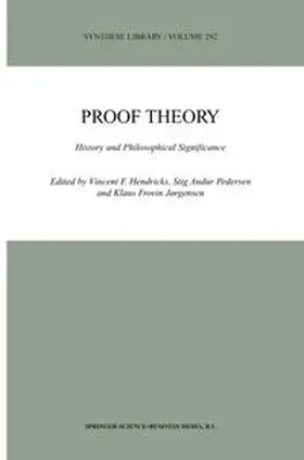 Hendricks / Pedersen / Jørgensen | Proof Theory | E-Book | www.sack.de