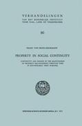 von Benda-Beckmann |  Property in Social Continuity | Buch |  Sack Fachmedien