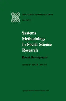 Cavallo |  Systems Methodology in Social Science Research | eBook | Sack Fachmedien