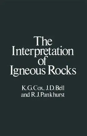 Cox | The Interpretation of Igneous Rocks | E-Book | www.sack.de