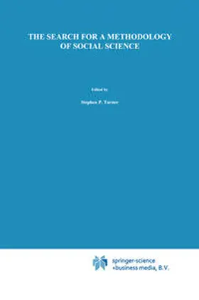 Turner | The Search for a Methodology of Social Science | E-Book | sack.de