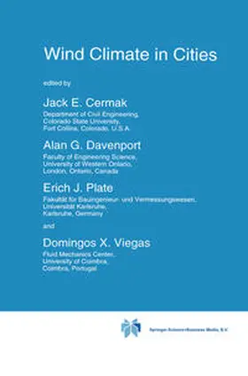 Cermak / Davenport / Plate | Wind Climate in Cities | E-Book | sack.de